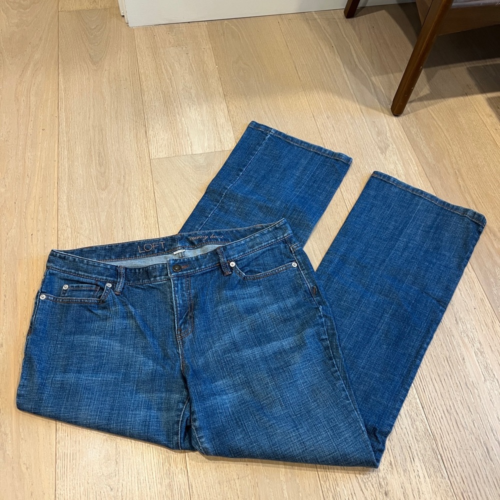 LOFT Women's Jeans - Curvy Boot - 12